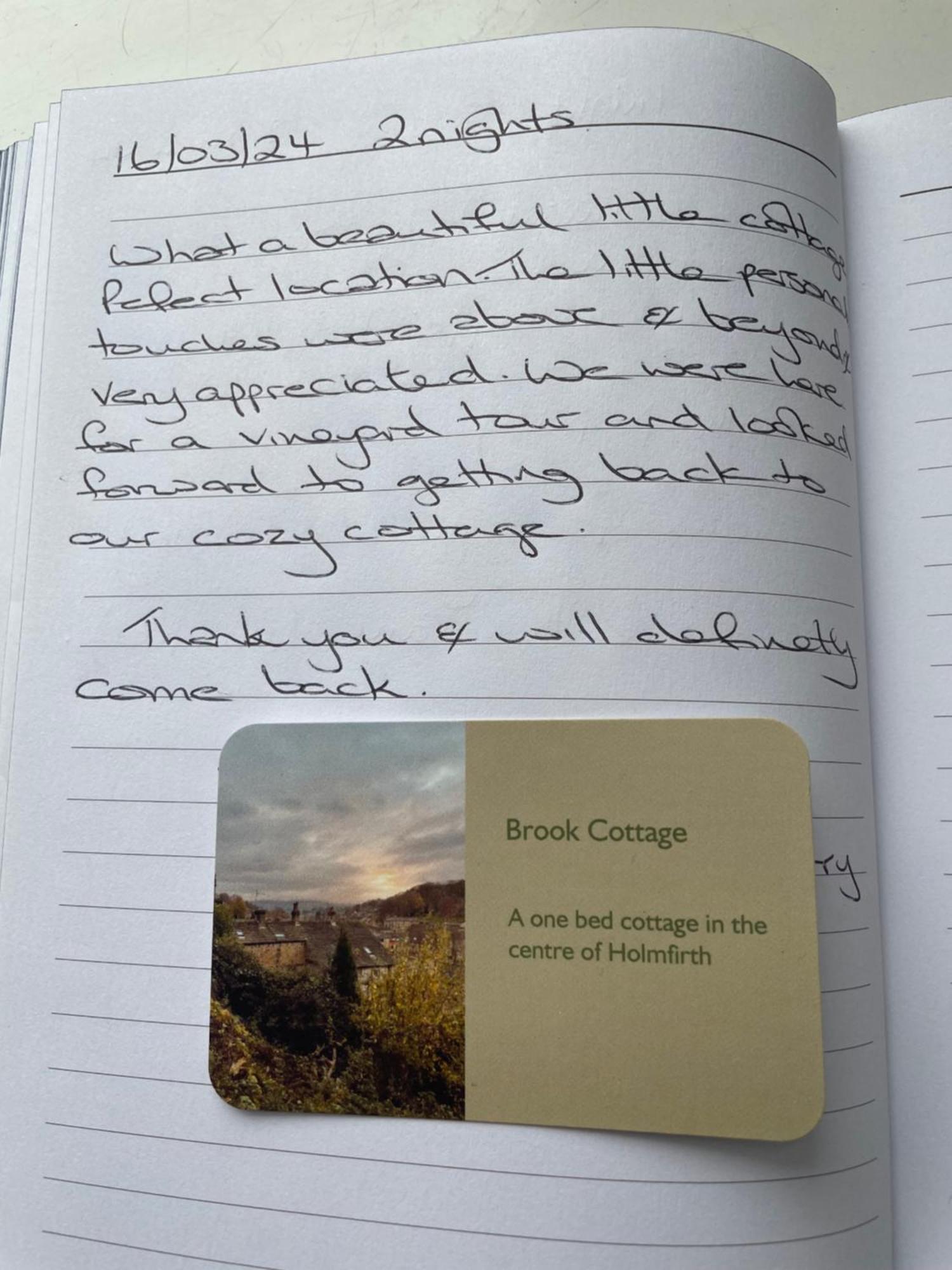 Brook Cottage Holmfirth Bagian luar foto
